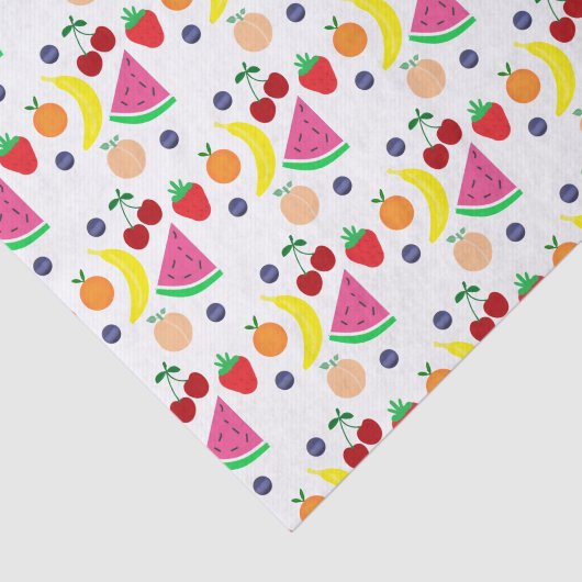 Fruit Two-tti Frutti 2e verjaardag Tissuepapier (Detail)