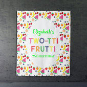 Fruit Two-tti Frutti 2e verjaardag Wandkleed