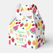 Fruit Two-tti Frutti 2nd Birthday Bedankdoosjes (Voorkant Zijde)