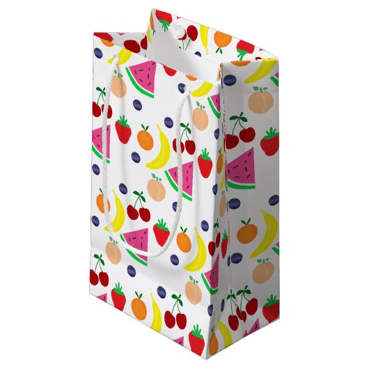 Fruit Two-tti Frutti 2nd Birthday Klein Cadeauzakje (Voorkant Gekanteld)