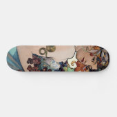 Fruit van Alfons Mucha 1897 Persoonlijk Skateboard (Horizontaal)