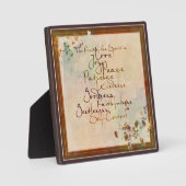 Fruit van de gedistilleerde Plaque Fotoplaat (Voorkant)