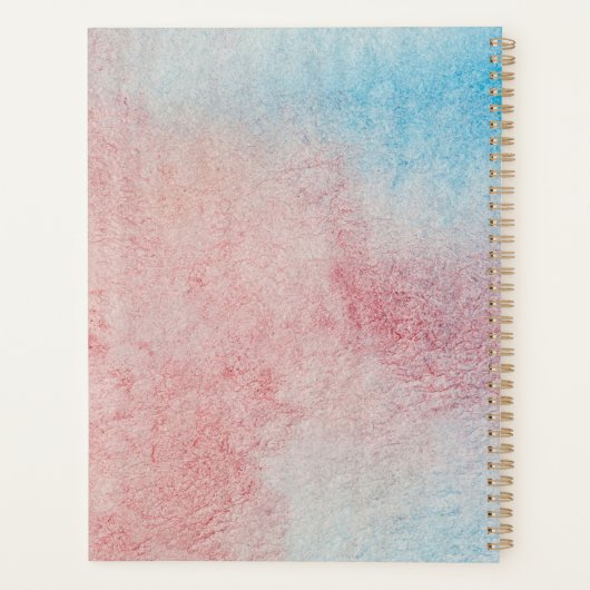 Fruit van de gedistilleerde Waterverf Planner (Achterkant)