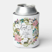 Fruit van de gedistilleerde Waterverf van Floral Blikjeskoeler (Blikje Voorkant)