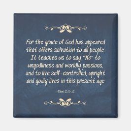 Fruit van de Geest - Zelfbeheersing Magneet