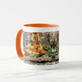 Fruit van de herfstoogst mok (Voorkant links)