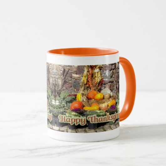 Fruit van de herfstoogst mok (Voorkant rechts)