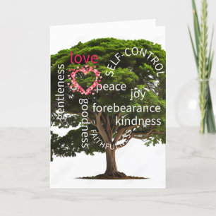 Fruit van de Spirit Kaart