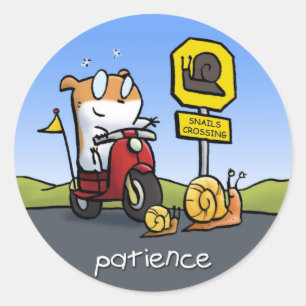 Fruit van de Spirit Sticker (Patience)