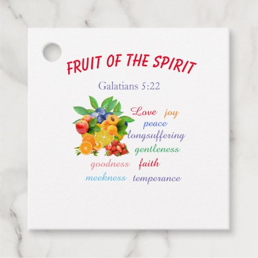 Fruit van gedistilleerde dranken bedankjes labels (Voorkant)