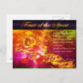 Fruit van gedistilleerde dranken briefkaart (Voorkant / Achterkant)