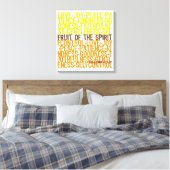 Fruit van gedistilleerde dranken canvas afdruk (Insitu (Slaapkamer))