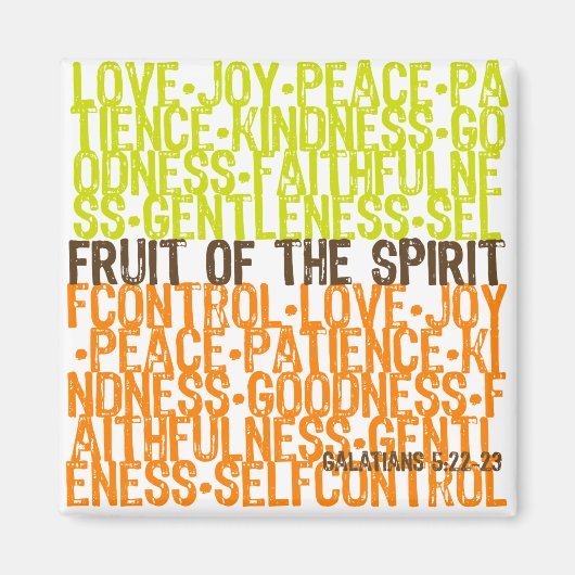 Fruit van gedistilleerde dranken magneet (Voorkant)