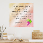 Fruit van gedistilleerde dranken poster (Keuken)