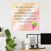 Fruit van gedistilleerde dranken poster (Thuiskantoor)