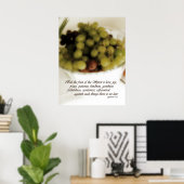 Fruit van gedistilleerde dranken poster (Thuiskantoor)