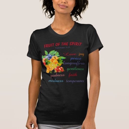 Fruit van gedistilleerde dranken t-shirt (Voorkant)