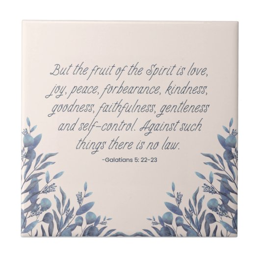 Fruit van gedistilleerde dranken tegeltje (Voorkant)