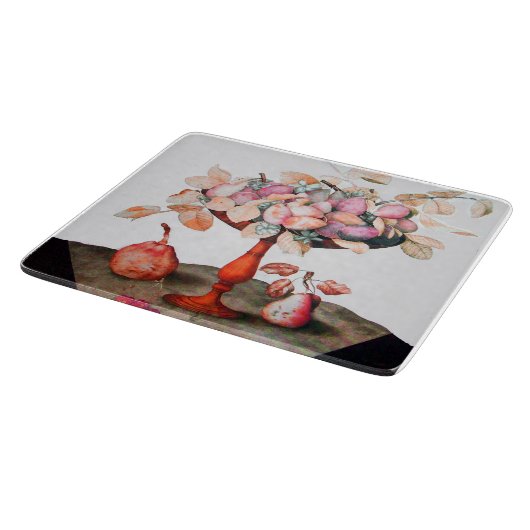 FRUIT VAN HET SEIZOEN / PRUIMEN, PEREN EN KERSEN SNIJPLANK (Hoek)