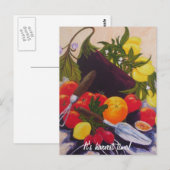 Fruit & Vegetables Medley Briefkaart (Voorkant / Achterkant)