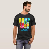 Fruit Vibes Summer Cute Cartoon Fruits T-shirt (Voorkant volledig)