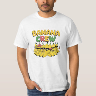 Fruit vieren met bananenkunst t-shirt