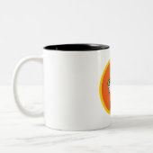 Fruit Vrienden Tweekleurige Koffiemok (Links)