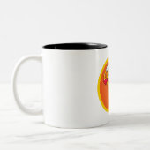Fruit Vrienden Tweekleurige Koffiemok (Links)