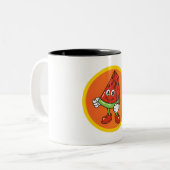 Fruit Vrienden Tweekleurige Koffiemok (Voorkant links)