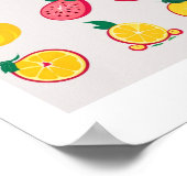 FRUIT WALL ART POSTER (Hoek)