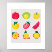 FRUIT WALL ART POSTER (Voorkant)