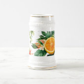 Fruit Watercolor Patroon Stein – 650 ml Bierpul (Center)