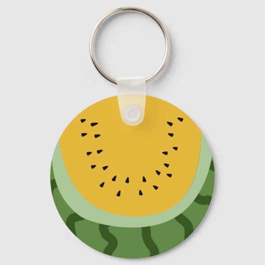 Fruit Watermeloen Sleutelhanger (Voorkant)