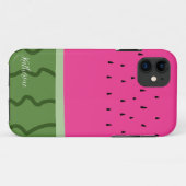 Fruit Watermelon Hoesje-Mate iPhone Case (Achterkant (horizontaal))