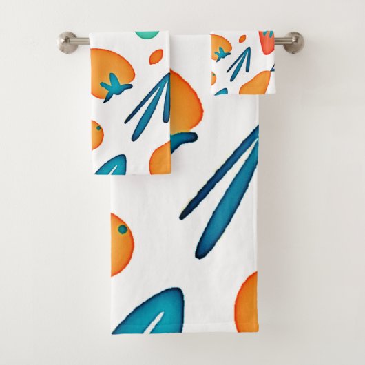 Fruit Whimsy: speels patroon Bad Handdoek (Insitu)