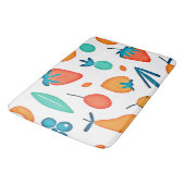 Fruit Whimsy: speels patroon Badmat (Gekanteld)
