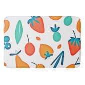 Fruit Whimsy: speels patroon Badmat (Voorkant)