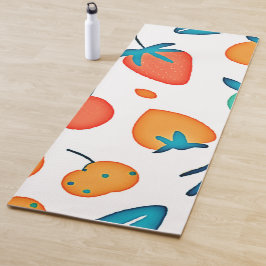 Fruit Whimsy: speels patroon Yogamat