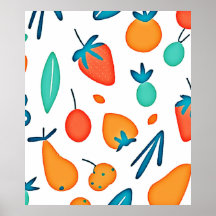 Fruit Whimsy: Speelse Patroon