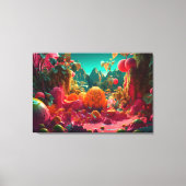Fruit World Canvas Afdruk (Voorkant)