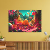Fruit World Canvas Afdruk (Insitu (Woonkamer))