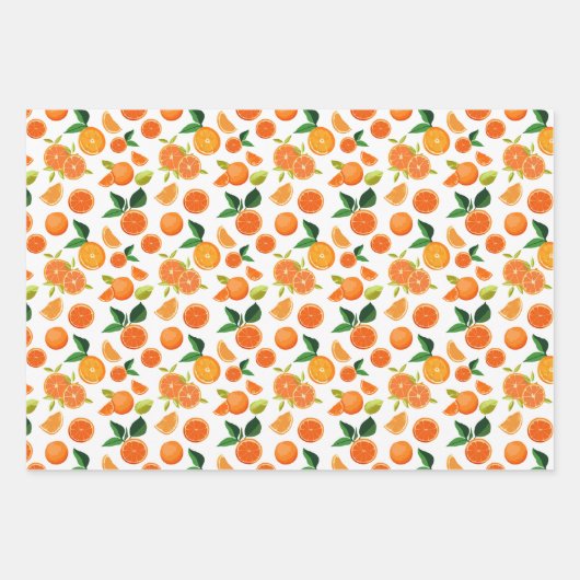 Fruit Wrapping Papier Flat Sheet Set van 3 Inpakpapier Vel (Voorkant 3)