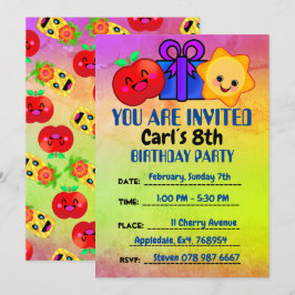 Fruit Zonneschijn Happy Pineapple Schattige Love V Kaart