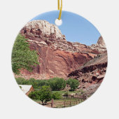 Fruita, Capitol Reef National Park, Utah, VS 4 Keramisch Ornament (Voorkant)