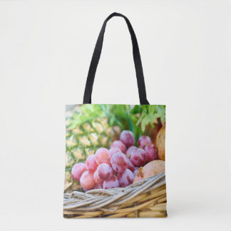 Fruitafbeelding op boodschappentas tote bag