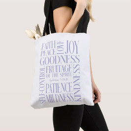Fruitage of the Spirit Galatians 5 Tote Bag