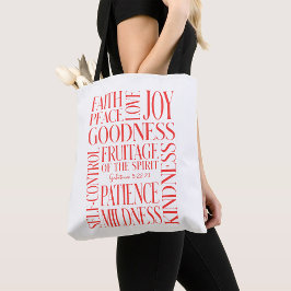 Fruitage of the Spirit Galatians 5 Tote Bag
