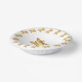 Fruitbananen Papieren Kommen (Gebogen)