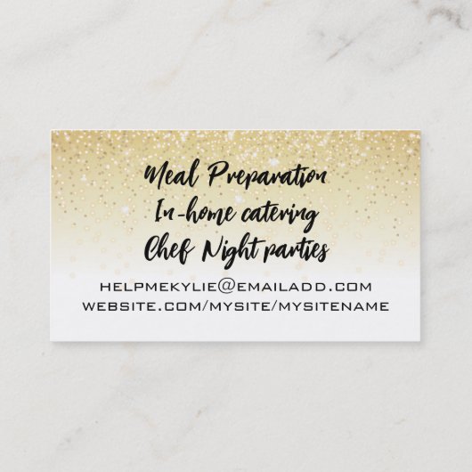 Fruitbanketbakker pet catering kookles visitekaartje (Achterkant)