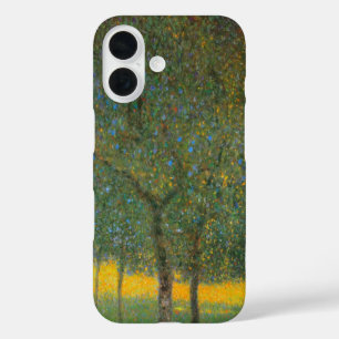 Fruitbomen door Gustav Klimt, Vintage Art Nouveau iPhone 16 Hoesje